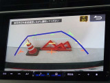 バックガイドモニターを装備しています、車庫入れもラクラクです。