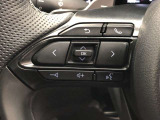 【ステアリングスイッチ】左です。ハンドルから手を離さず、運転に集中したまま手元でオーディオ操作等ができます。