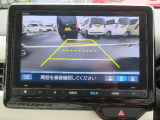 車庫入れ・駐車を安心サポート!バックカメラ装備です。