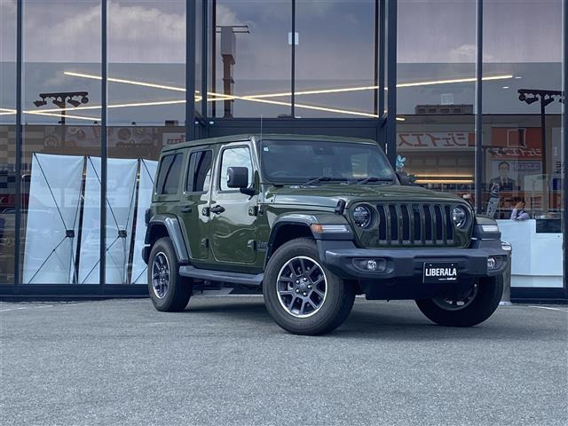 ラングラー アンリミテッド 80thアニバーサリー エディション 4WD 4WD 本革シート