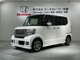 全国納車可 第三者機関証明書付 あんしんPKG 1年保証 ナビVXM-155VSi TV Rカメラ BTオ-ディオ DVD ドラレコ ETC HID装備のN-BOX+カスタム G・Aパッケージ入庫!