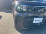 LEDヘッドランプを装備しておりますので、暗い道でも明るく照らしてくれるので安心して夜道やトンネルを運転できますよ!