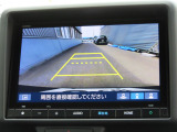 リアワイドカメラシステム!従来の視野に加えて、後方側方を約180&deg;まで見えるワイドビューと、後方を真上から見たような視野で駐車時などに便利なトップダウンビューの3つの視野があります!
