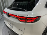 視認性がいいテールランプ。後続車にも存在をアピール。