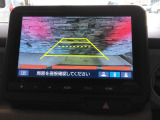 リアカメラがついているので、駐車や後進の際にとても便利です♪
