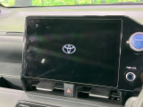 【10.5インチ ディスプレイオーディオ】大画面のディスプレイはAppleCarPlayやAndroidAutoが利用可能。大きな画面でスマホナビアプリ等が利用いただけます♪