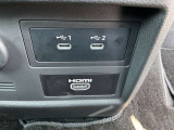 HDMI端子が装着されていますのでオーディオ機器との接続がとても便利です。
