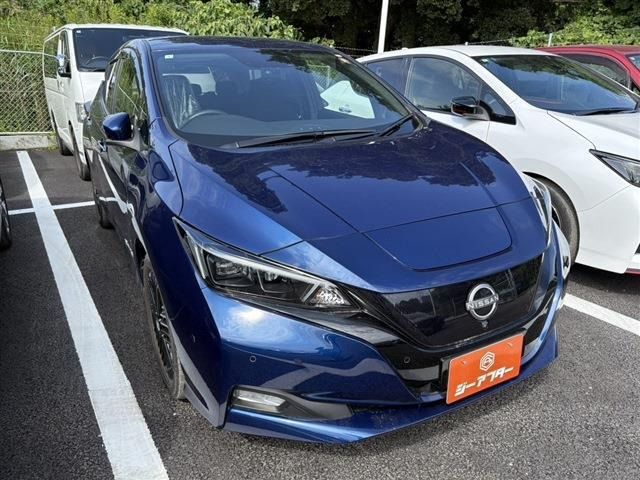 リーフ G 禁煙車 純正10インチナビ フルセグTV