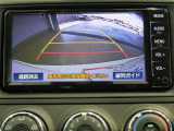 バックガイドモニターで、後方を確認しながら安心して駐車することができます。運転初心者も熟練者も必須の機能ですよ!