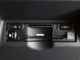 ETC車載器付きです。高速道路の料金所もスムーズに通過できます。