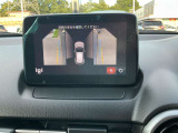 こちらはサイドビューになります。狭い道でのすれ違いや、幅寄せして駐車するときに活躍します。