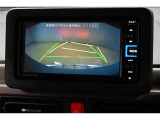 バックガイドモニターで後方の確認が出来て安心です。