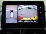 アラウンドビュー☆空から見下ろすような視点で、スムーズな駐車と安全確認をサポート!運転の心強い味方になってくれます♪