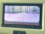 【バックカメラ】駐車時に後方がリアルタイム映像で確認できます。大型商業施設や立体駐車場での駐車時や、夜間のバック時に大活躍!運転スキルに関わらず、今や必須となった装備のひとつです!
