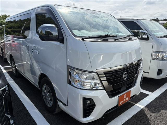キャラバン 2.4 グランドプレミアム GX ロング ディーゼル 禁煙車 黒ハーフレザーシート