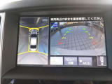 アラウンドビューモニター装備なので狭いところでも周囲を確認出来るので安心ですね。日産純正ナビMJ321D-W装着です。
