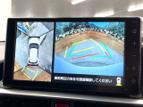 【パノラミックビューモニター】専用のカメラにより、上から見下ろしたような視点で360度クルマの周囲を確認することができます☆死角部分も確認しやすく、狭い場所での切り返しや駐車もスムーズに行えます。