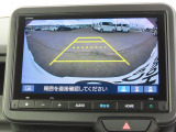 リアワイドカメラシステム!従来の視野に加えて、後方側方を約180&deg;まで見えるワイドビューと、後方を真上から見たような視野で駐車時などに便利なトップダウンビューの3つの視野があります!