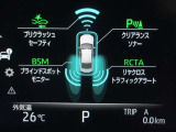 安全運転をお手伝いする運転支援装置「トヨタセーフティセンス機能」付きです。