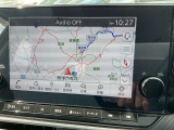 ナビゲーション装備です。目的地までのルート案内や渋滞情報の確認がスムーズに行えます。