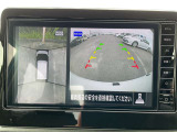 アラウンドビューモニター表示