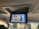 【フリップダウンモニター】付き☆後部座席に座りながら大画面でTVやDVDをお楽しみいただけます♪
