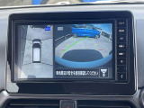 アラウンドビューモニター装備☆上から見たような画面で車庫入れも縦列駐車も安心です♪