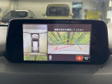 【360&deg;ビューモニター】専用のカメラにより、上から見下ろしたような視点で360度クルマの周囲を確認することができます☆縦列駐車や幅寄せ時に活躍してくれます♪
