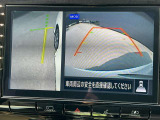 アラウンドビューモニターで左フロントタイヤの画像が見れますので幅寄時にも便利です。