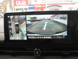 上から見下ろすようにピッタリ駐車、アラウンドビュ-モニタ-!