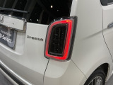 視認性がいいテールランプ。後続車にも存在をアピール。