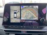 アラウンドモニター搭載で車庫入れ安心です