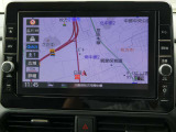 大きなモニターのメモリーナビゲーションではじめての道や知らない道も快適にドライブ!