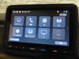 純正ナビが搭載されています。初めての道も安心ですね。Bluetooth接続可能!