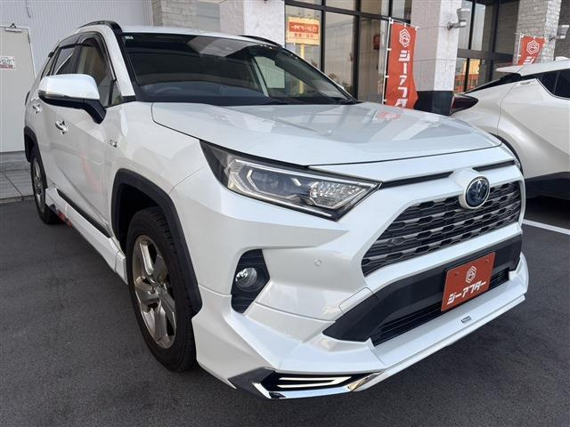 RAV4 2.5 ハイブリッド G E-Four 4WD フルモデリスタエアロ 禁煙車