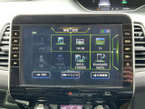 日産メモリーナビ・10インチ画面・フルセグTV