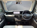 広々とした視界を体感できます。運転が楽しくなりますね。
