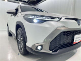 フォグランプ装着車です。暗い夜道の車両前方を明るく照らします