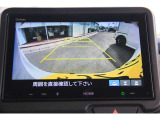 この映像は約180度見える画角です。見通しの悪い路地からバックで出るときや、コンビニで頭から駐車の時など左右に大きな車がいた場合、左右確認が容易になりますよ!