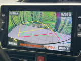 【バックカメラ】駐車時に後方がリアルタイム映像で確認できます。大型商業施設や立体駐車場での駐車時や、夜間のバック時に大活躍!運転スキルに関わらず、今や必須となった装備のひとつです!