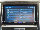 ナビではラジオやテレビ視聴、Bluetooth接続などをご利用いただけます。
