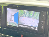 【アラウンドビューモニター】専用のカメラにより、上から見下ろしたような視点で360度クルマの周囲を確認することができます☆死角部分も確認しやすく、狭い場所での切り返しや駐車もスムーズに行えます。