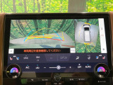 【パノラミックビューモニター】専用のカメラにより、上から見下ろしたような視点で360度クルマの周囲を確認することができます☆死角部分も確認しやすく、狭い場所での切り返しや駐車もスムーズに行えます。