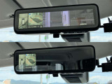 スマートルームミラーなので後席に人や大きな荷物があっても後方確認がしやすいです。