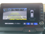 リアカメラも付いていますので、バックも楽です。