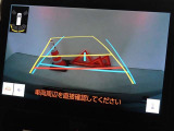バックガイドモニターを装備しています、車庫入れもラクラクです。