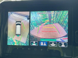 【全方位モニター用カメラ】専用のカメラにより、上から見下ろしたような視点で360度クルマの周囲を確認することができます☆死角部分も確認しやすく、狭い場所での切り返しや駐車もスムーズに行えます。