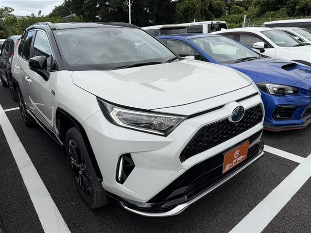 RAV4 PHV 2.5 ブラック トーン E-Four 4WD 禁煙車 ワンオーナー サンルーフ