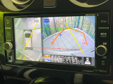 【アラウンドビューモニター】専用のカメラにより、上から見下ろしたような視点で360度クルマの周囲を確認することができます☆死角部分も確認しやすく、狭い場所での切り返しや駐車もスムーズに行えます。