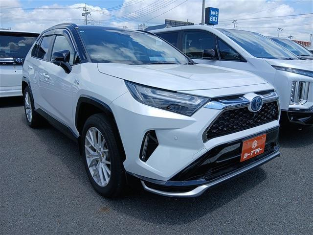 RAV4 PHV2.5 G Z E-Four 4WD禁煙車 純正10.5インチナビ フルセグTV